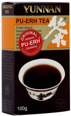 Herbata Yunnan P901 100G Pu-Erh Liściasta  Czerwona