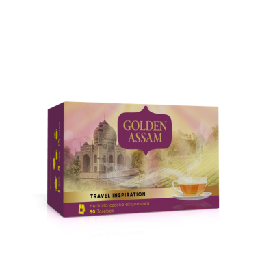 Oskar Golden Assam  50 szt.x 1,6 G  Herbata   Ekspresowa