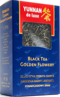 Herbata Yunnan LBQ 101  100G liściasta  Czarna de luxe